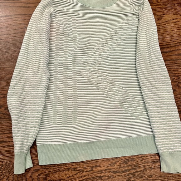 Kenzo pale green ribbed sweater in XS - Picture 3 of 4